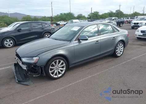 2013 Audi A4 2.0T Premium from USA, damaged, VIN WAUFFAFLXDN017216
